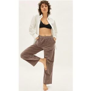 Everlane The Corduroy Easy Pant Brown Tan Size 12